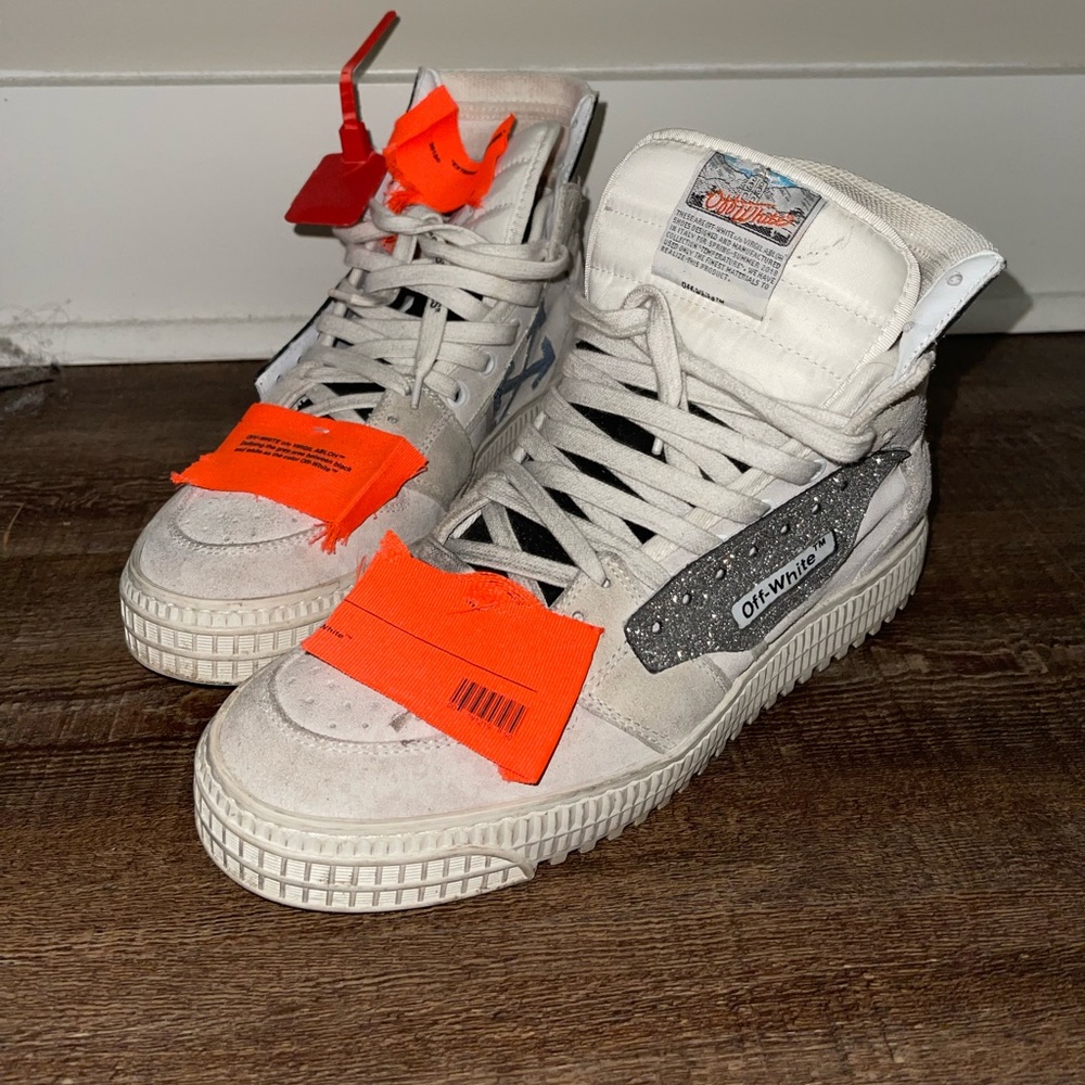 Off-white womens court sneakers
